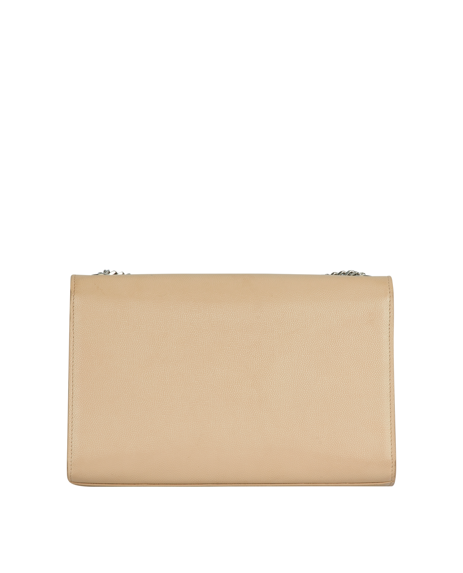 Kate Medium Shoulder Bag, &pound;950, Handbags, Beige, Leather, Back view